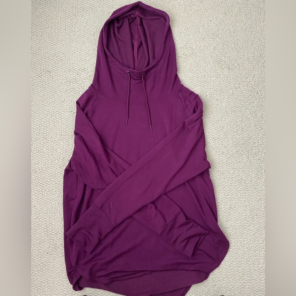 Lightweight athletic hoodie: brand: Athletic Works Color: Magenta Size: Large